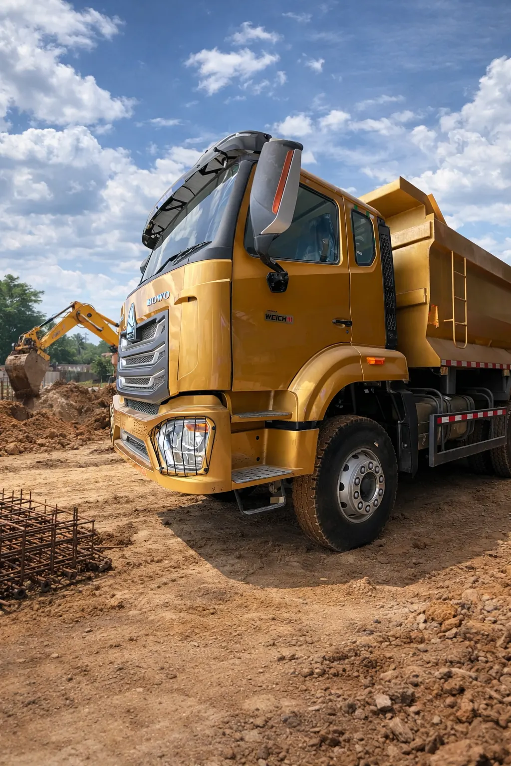 Dumper truck haulage project